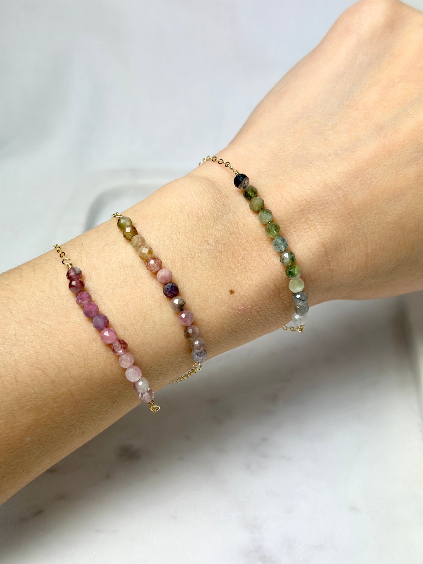 Tourmaline Dainty Bracelet